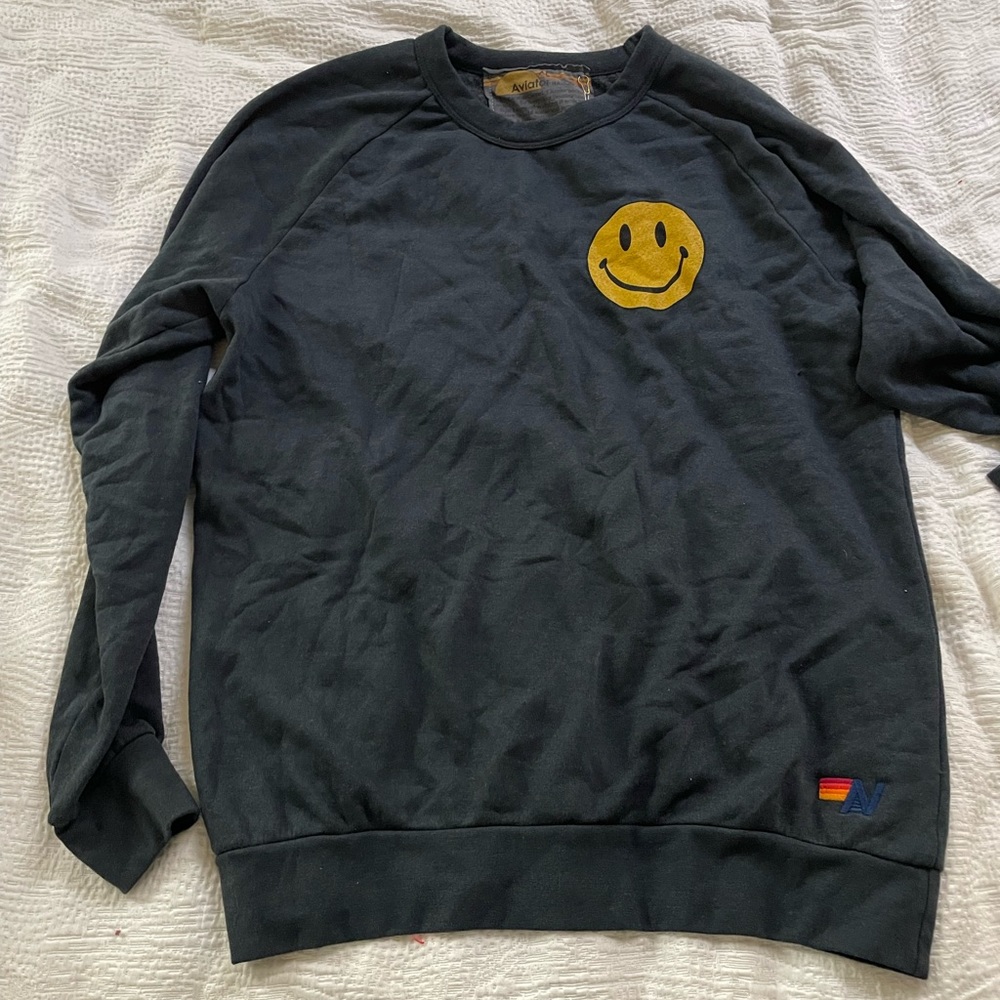 Aviator Nation Smiley Crewneck